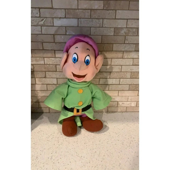 Vintage Disney Dopey Plush Character Toy b28 - Picture 1 of 5